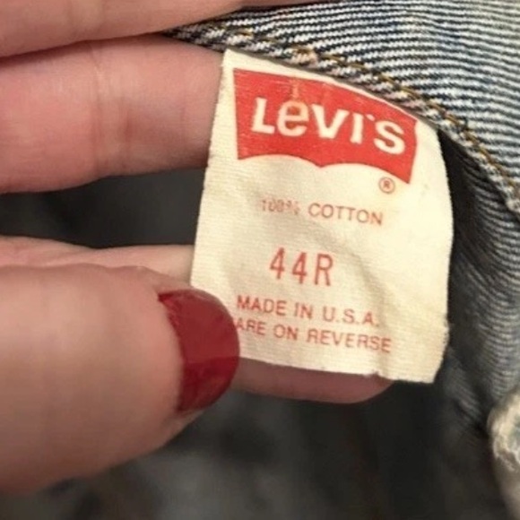 RARE❗️VTG 80s PUNK Levi’s Cutoff Denim Jacket Vest Patch Dead Kennedys Subhumans - Picture 13 of 16